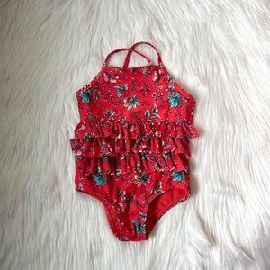 Toddler Ruffle Swim One-Piece
